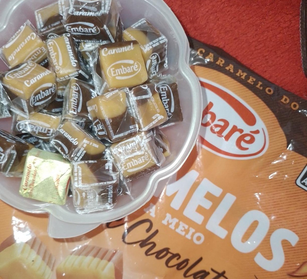 MEIO A MEIO: ATÉ O DILEMA DE INDECISÃO É DOCE! 😋