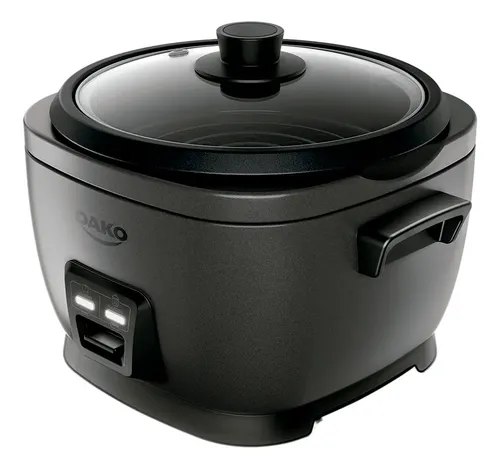 🛒 Panela De Arroz Elétrica Dako 700w Com 4 L 10 Xícaras Cinza Cor Cinza-escuro Frequência