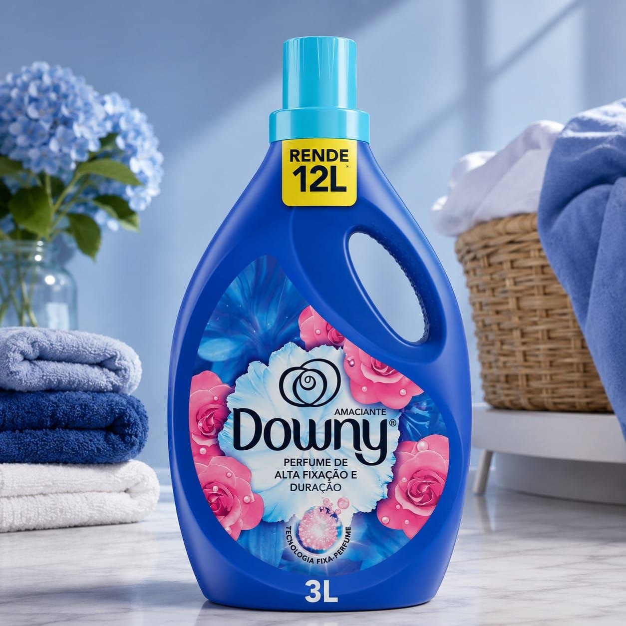 Downy Amaciante Concentrado Brisa de Verão 3L Rende 12L