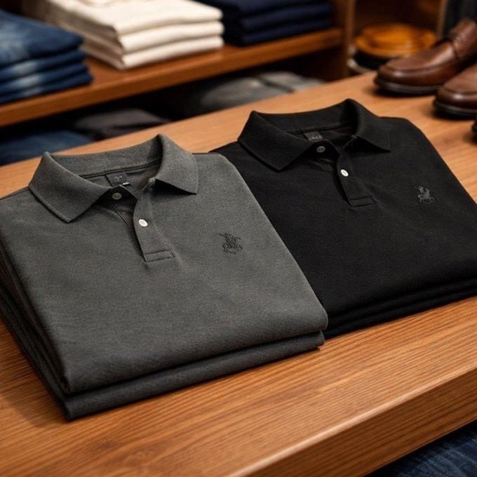 VELHO ESSA 👕 KIT 2 CAMISA POLO QUE FALA NADA E DIZ TUDO