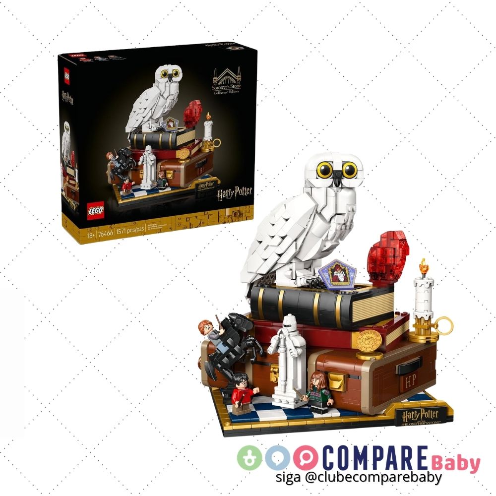 😍 LEGO Harry Potter A Pedra Filosofal: Edição de Colecionador 76466