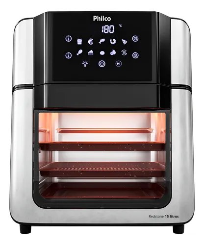 🛍️ Air Fryer Oven Philco 15l Painel Digital Paf15a Cor Preto