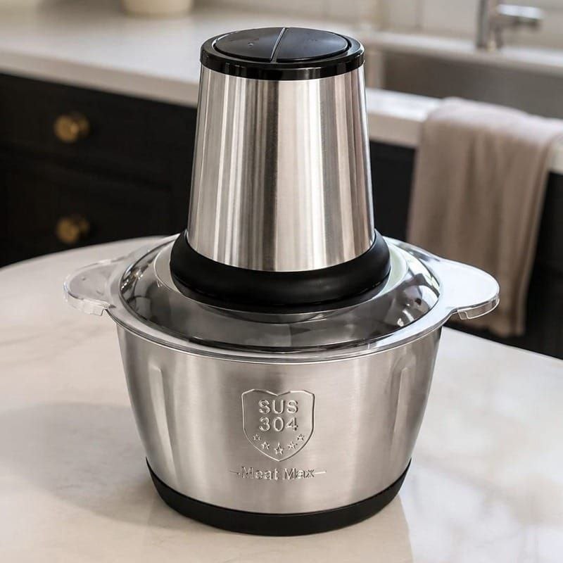 Multiprocessador E Triturador Elétrico 2 Litros Inox 127v