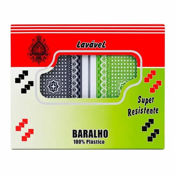 🃏 BARALHO QUE AGUENTA ATÉ NA PISCINA