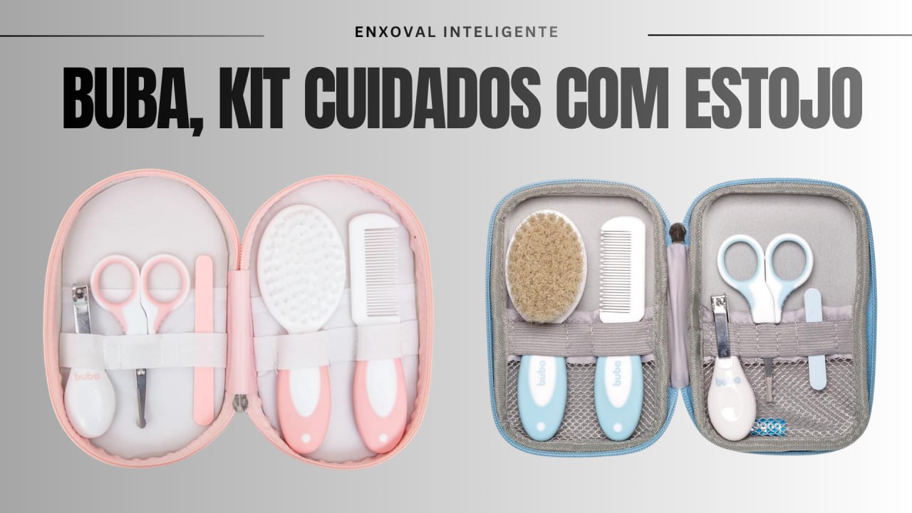 🫧 Buba, Kit Cuidados com Estojo