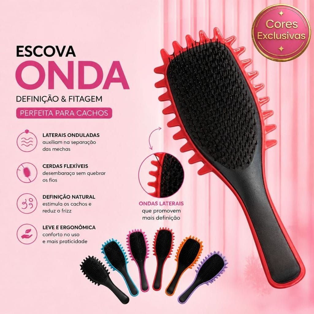💜 *Defina seus cachos e crie finalizações cheias de personalidade!*