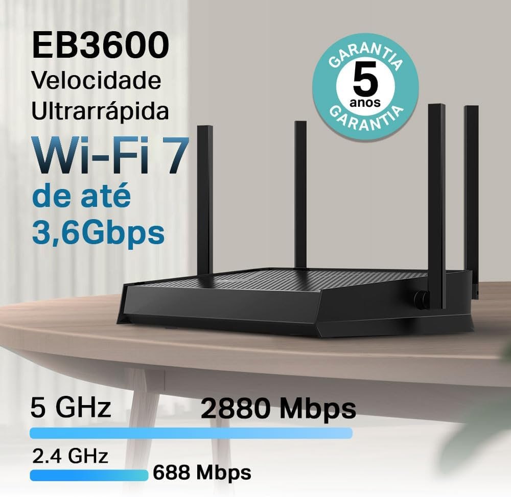 🌐 WI-FI 7 CHEGA NA SUA CASA AGORA
