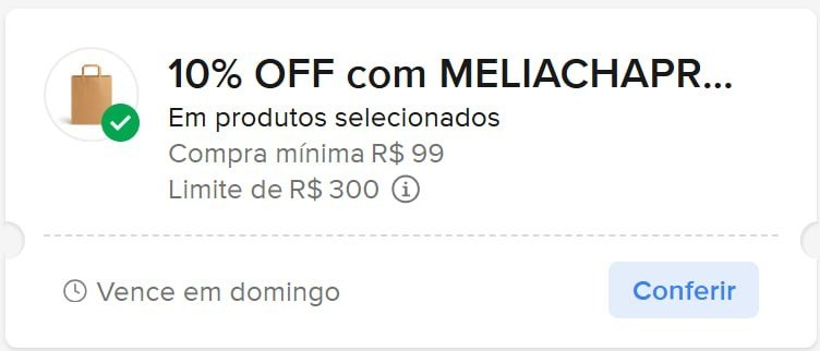SAIU NOVO CUPOM NO MELI, APROVEITEM 😉