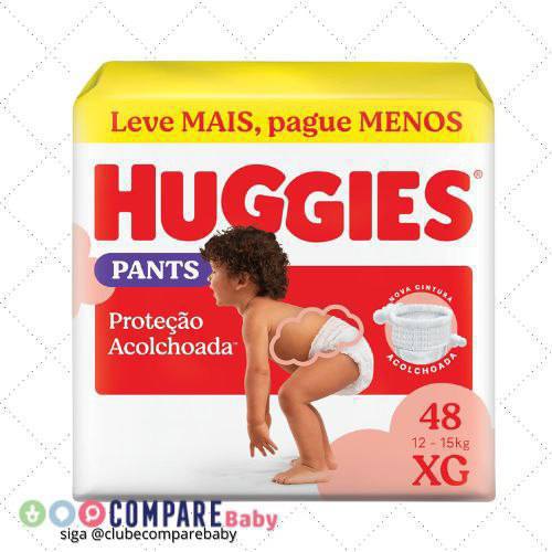😍 Fralda Supreme Care Roupinha XG 48 unidades, Huggies