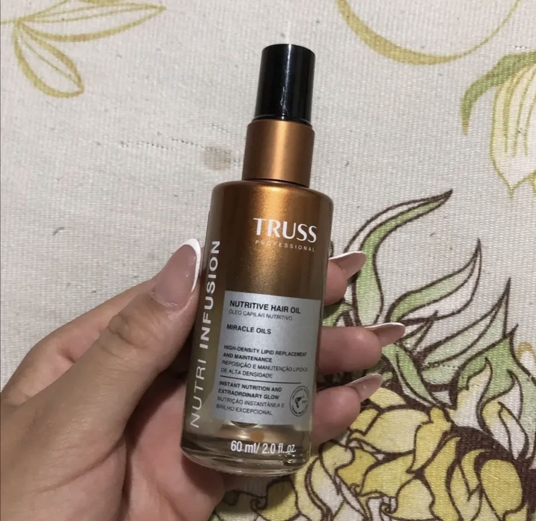 Truss Óleo Capilar Nutritivo Nutri Infusion | Nutrição Profunda e Controle de Frizz | 60ml