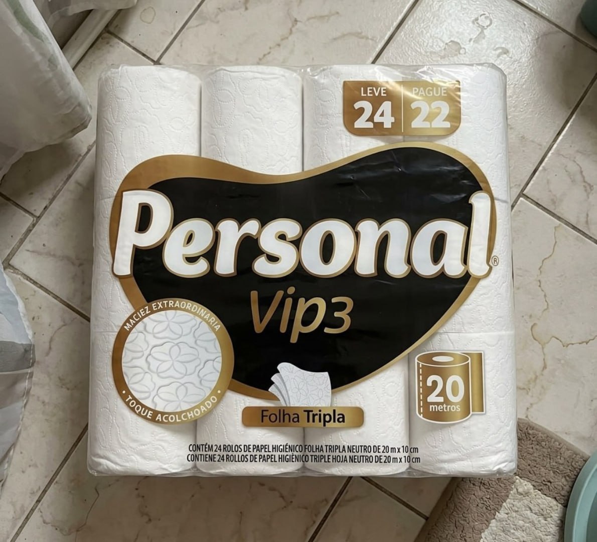 COM 24 ROLOS, VAI SER MAIS DIFÍCIL FICAR NA SECA! 😂