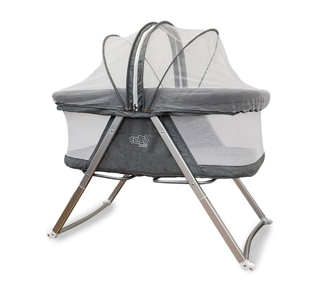 Moisés Berço Portátil Com Balanço Comfy Maxi Baby Até 9kgs