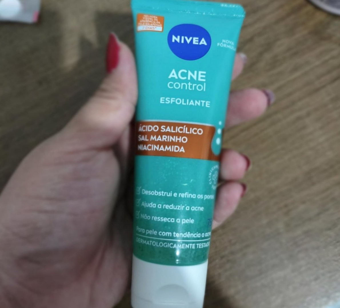 🫧 NIVEA ESFOLIANTE FACIAL ACNE CONTROL PRA CE FICAR BOM