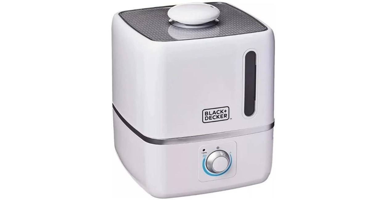 🫧 Black Decker Umidificador de Ar Prático e Portátil, com Capacidade de 2,5L, Modelo AIR1