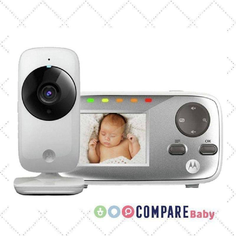 😍 Motorola, Babá Eletrônica VM482, Visão Noturna, Tela 2.4, Zoom Digital