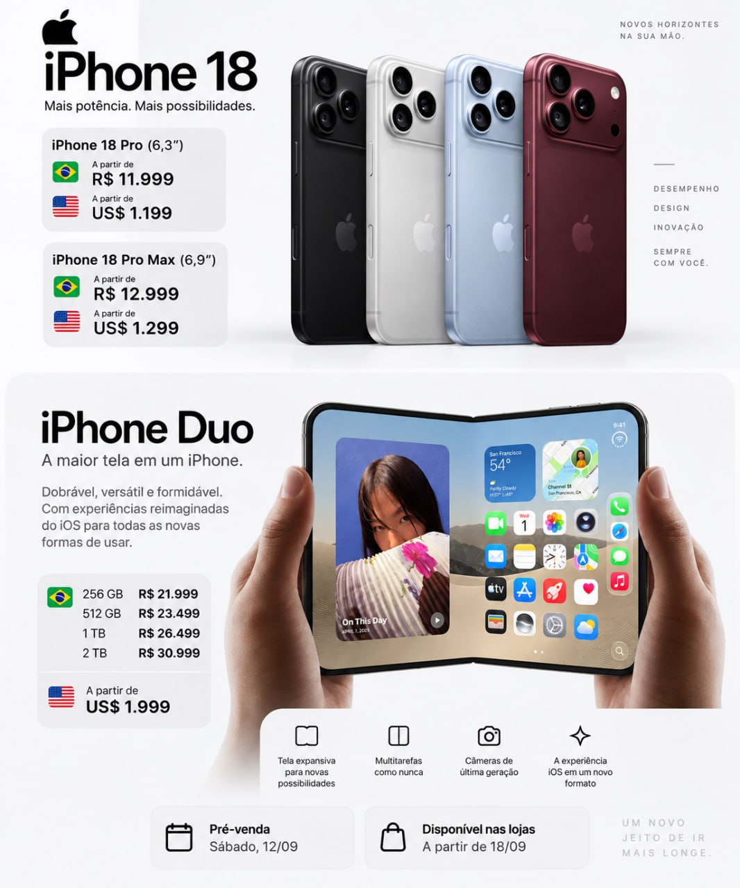🍎 A APPLE CHEGOU COM NOVIDADES! 📱✨