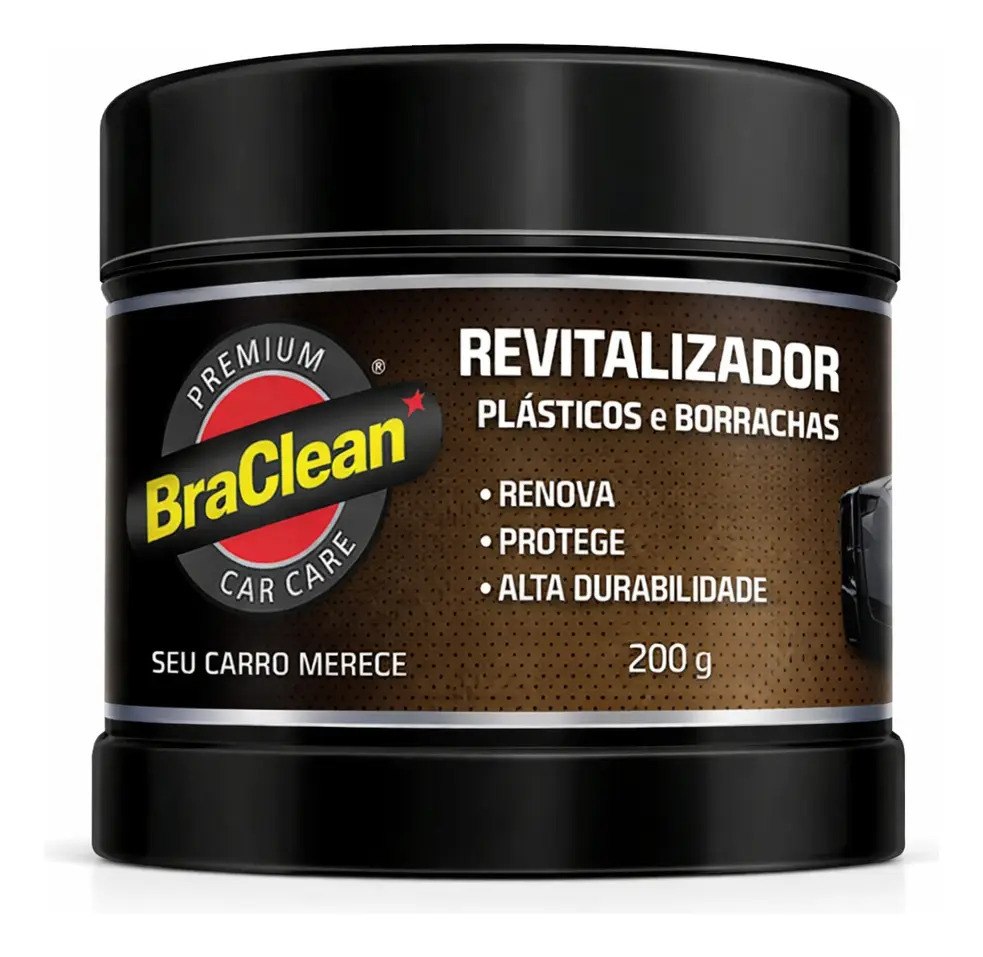 🔥 Ultra Restaurador Revitalizador de Plásticos e Borrachas 200g