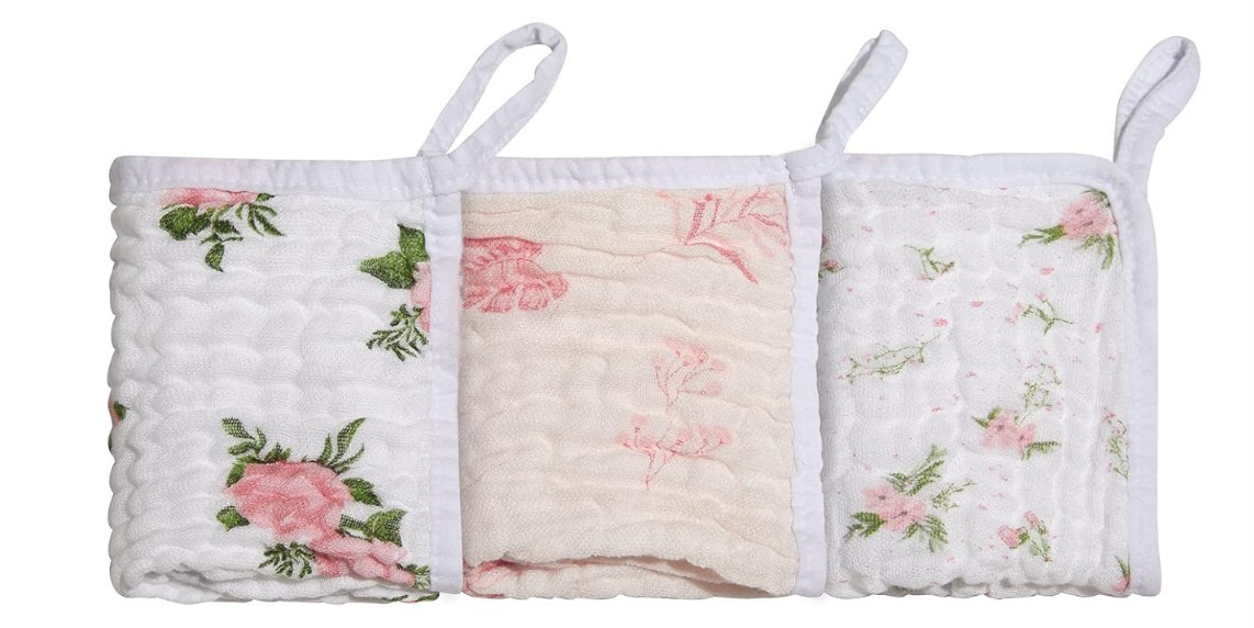 🫧 PAPI DESDE 1974 Paninho De Boca Soft Bamboo Mami C/Prendedor De Chupeta Para Bebê 25Cm