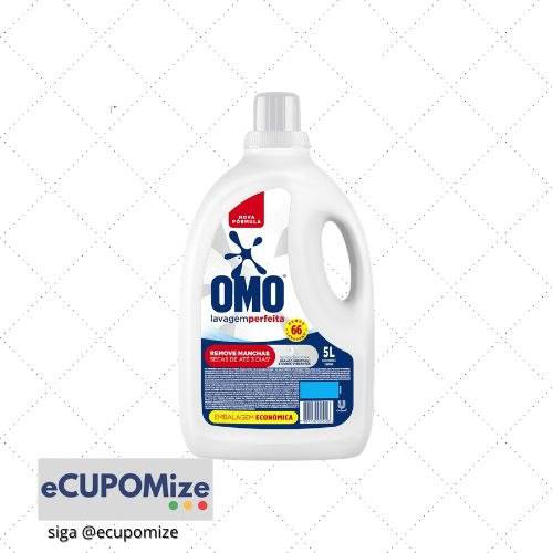 😍 Sabão Líquido Omo Lavagem Perfeita 5L