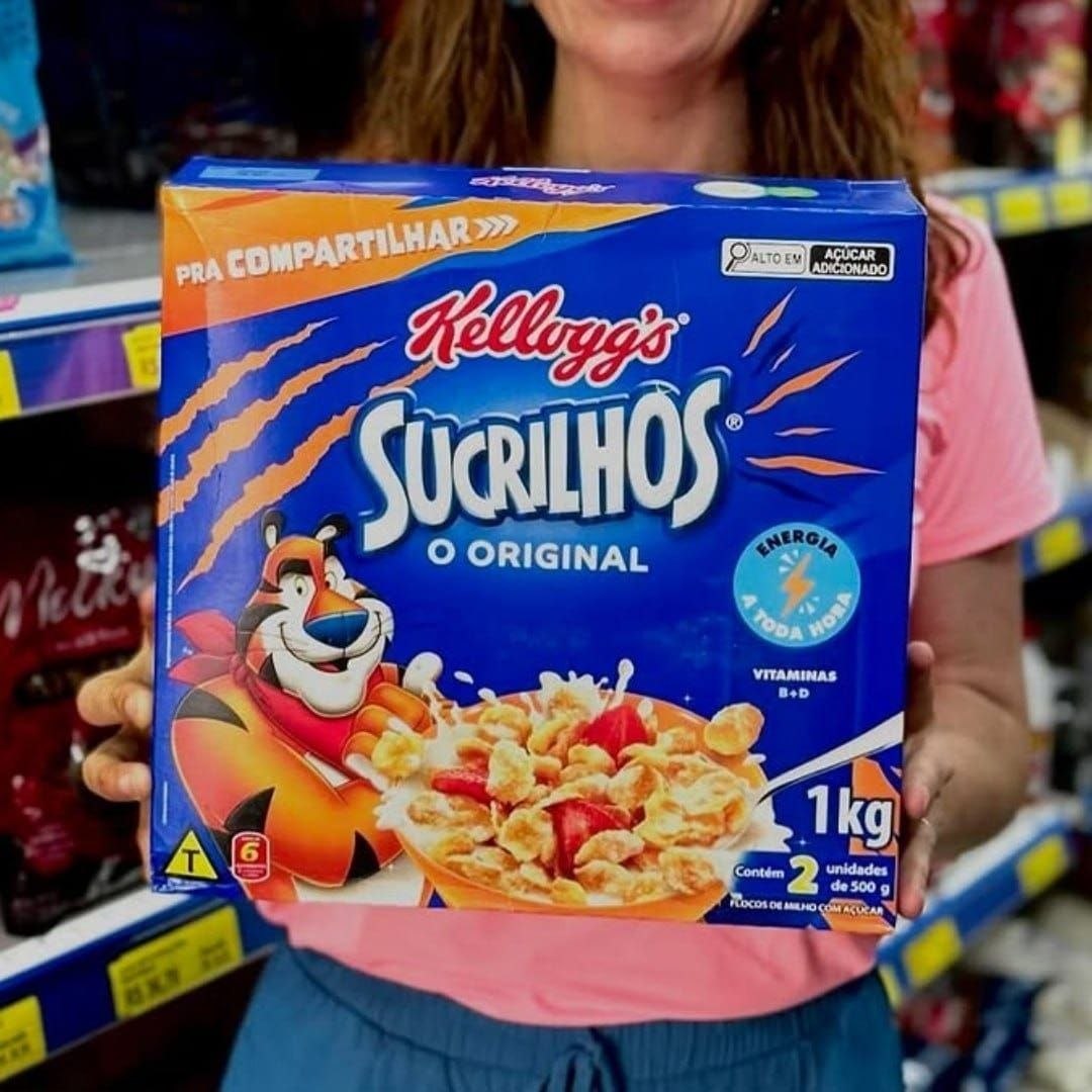 Cereal Sucrilhos®️ Original Kellogg's®️ 1kg