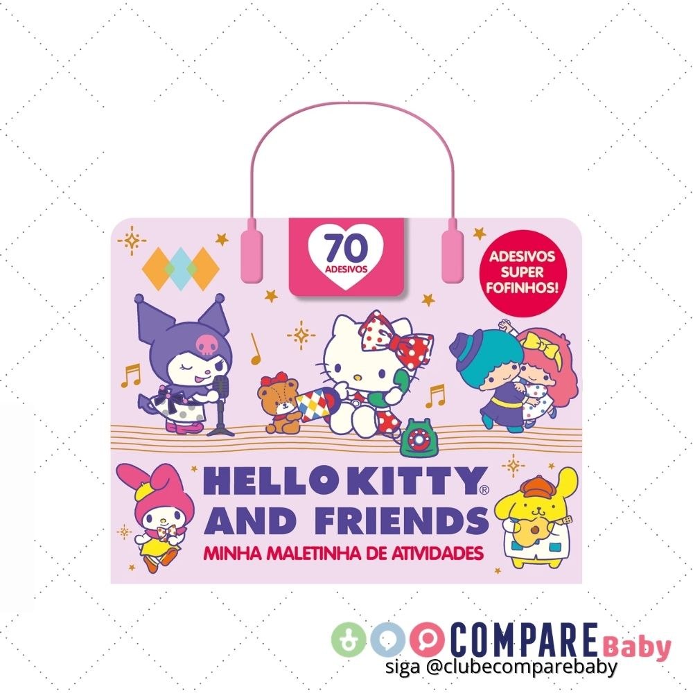 😍 Hello Kitty and Friends Minha Maletinha de Atividades