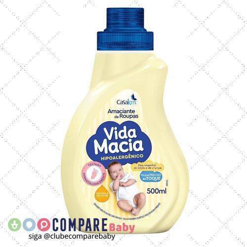 😍 Amaciante Vida Macia Glicerina & Camomila 500ml