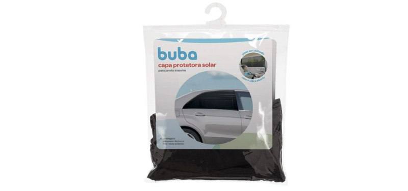 🫧 Buba Capa Protetora Solar P/Janela Traseira Preto