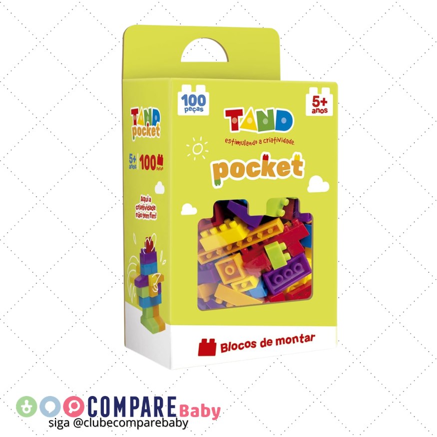 😍 Toyster - Tand Pocket 100 Peças