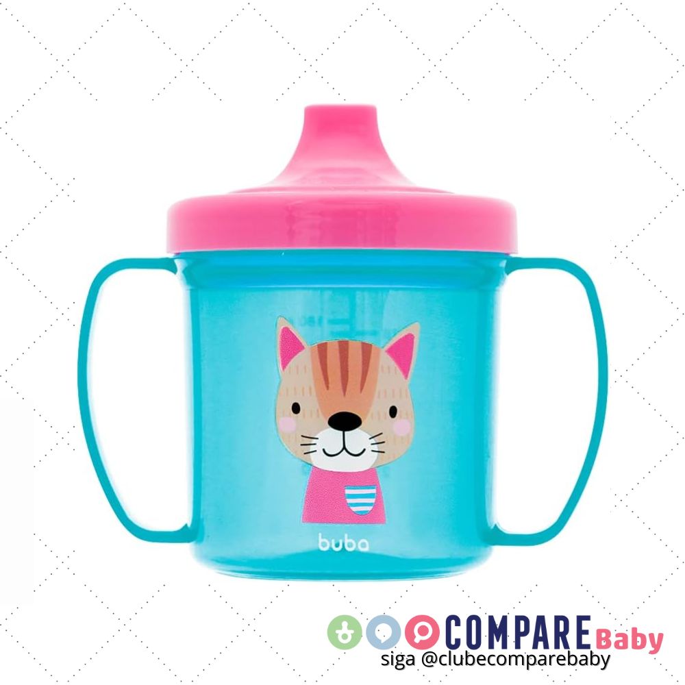 😍 Buba Copo Gatinho Buba Colorido