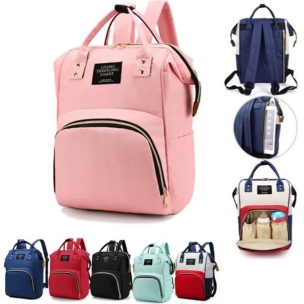 🛍️ Mochila Maternidade Bolsa Mamãe Bebê Multifunção