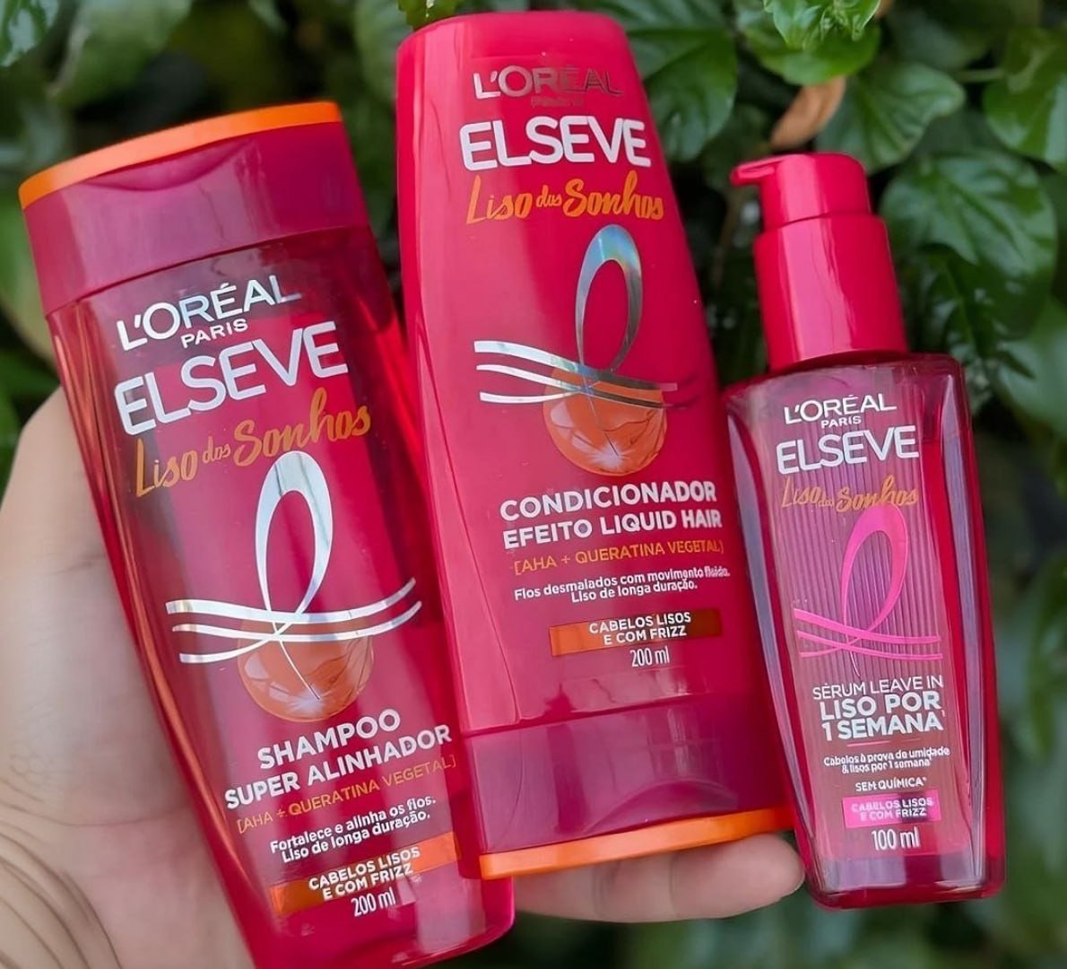 MANO ESSE ✅ L'ORÉAL PARIS ELSEVE LISO DOS RESOLVE TUDO