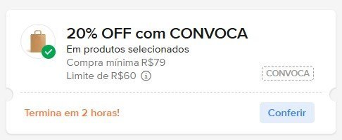 🚨 CUPOM MERCADO LIVRE
