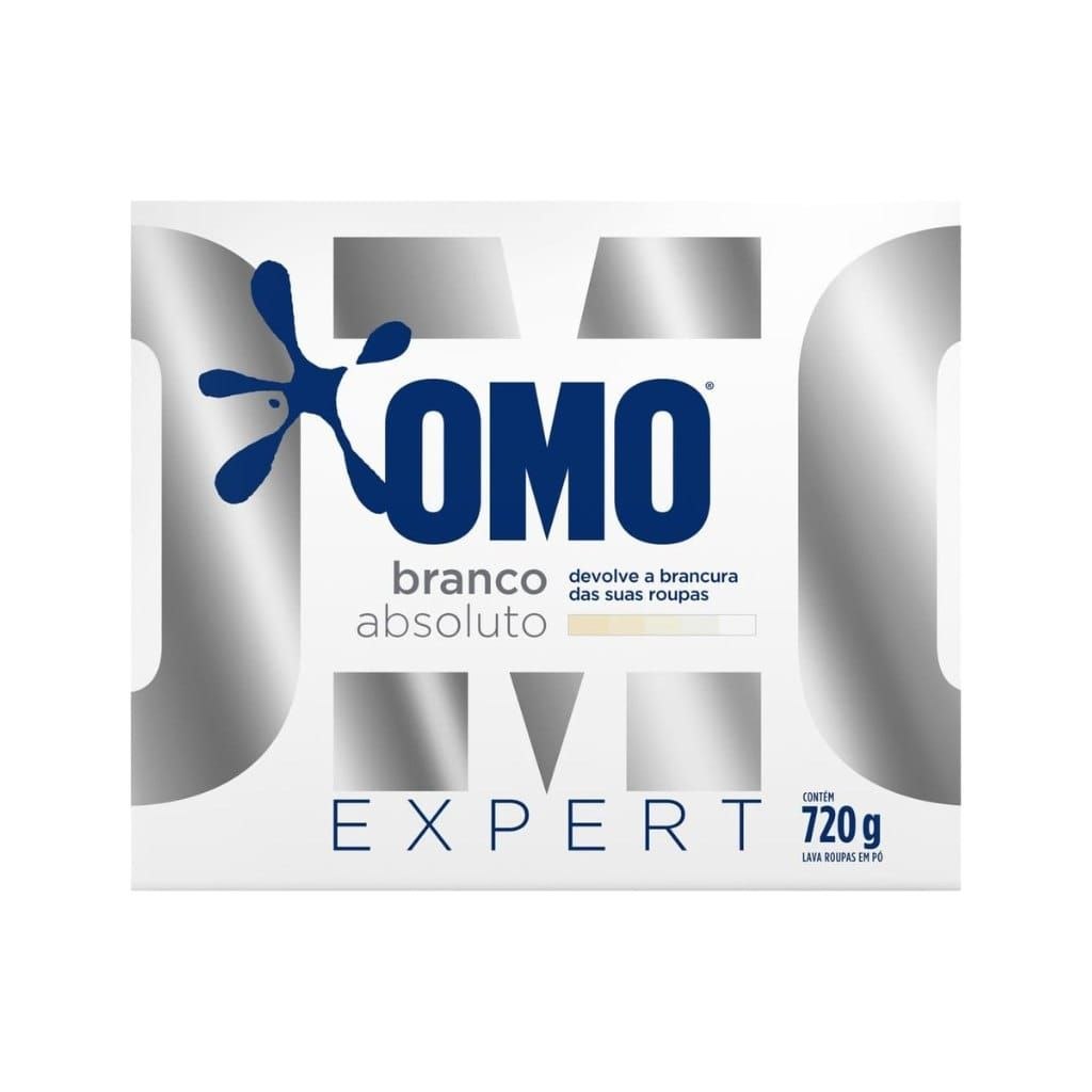 Lava-Roupas em Pó Roupas Brancas Omo Expert Caixa 720g