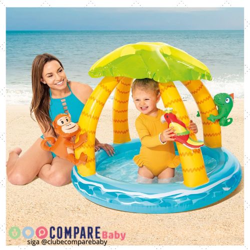 😍 Intex tropical island 58417NP piscinas para bebés (102 x 86 cm)