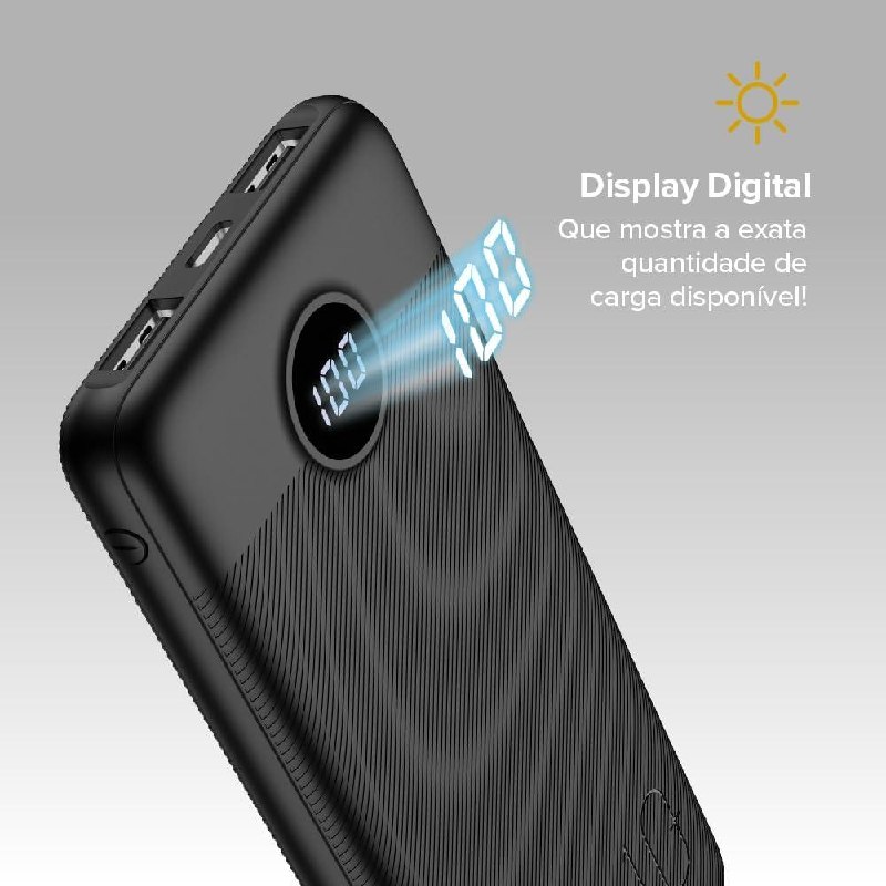 🔋 CARGA EXTRA NA BOLSA