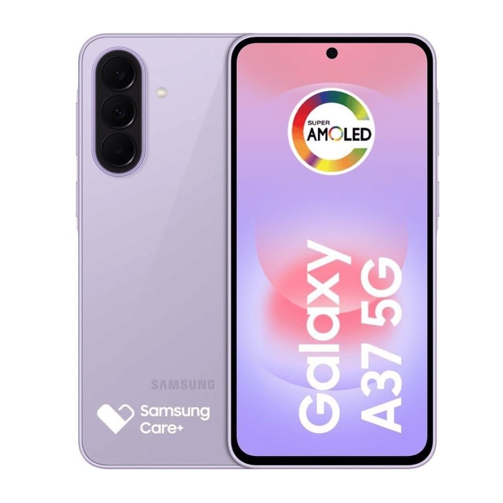 Celular Samsung Galaxy A37 5G, 256GB, 8GB, 50MP Tela 6.7" - Lavanda