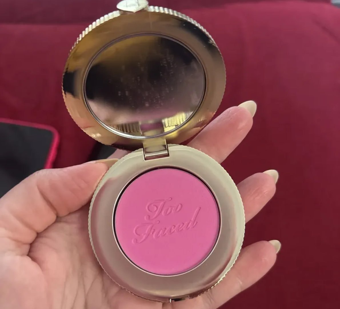 VELHO ESSA 💋 BLUSH TOO FACED CLOUD QUE FALA NADA E DIZ TUDO