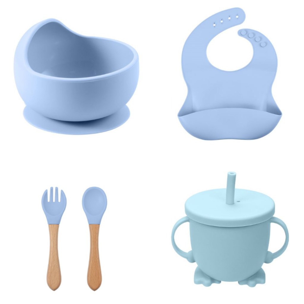 🛍️ Itens De Alimentação Como Bowl, Talheres, Babador, Copo Bebê Crianças