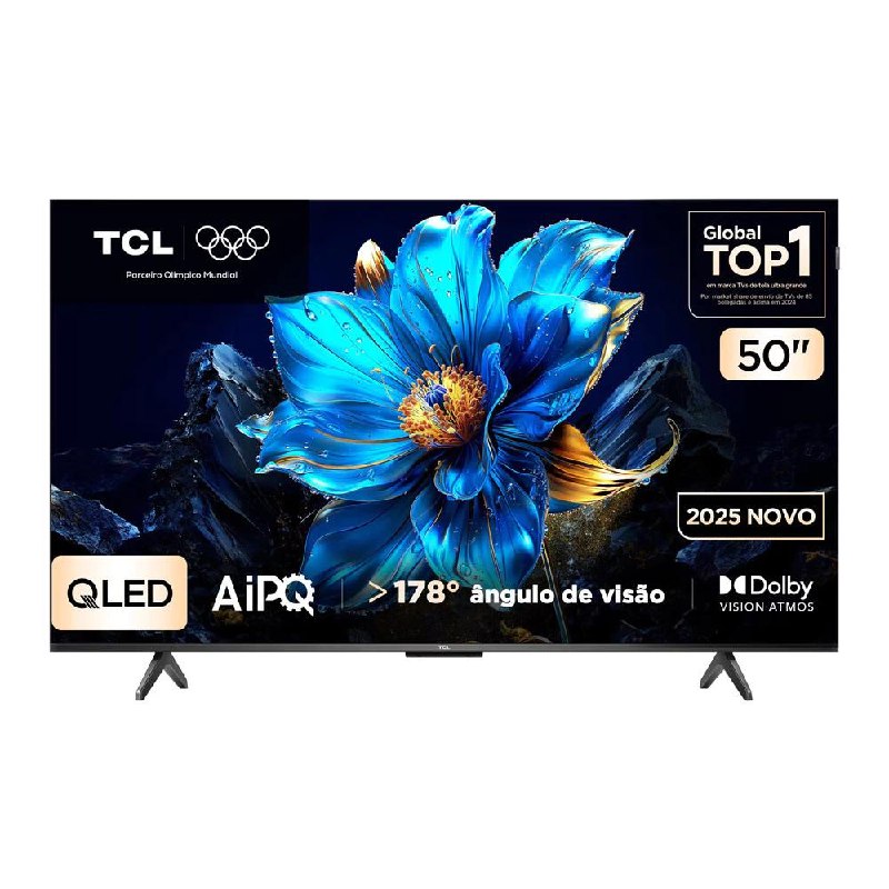 📺 Smart TV TCL 50" P7K QLED 4K Google TV