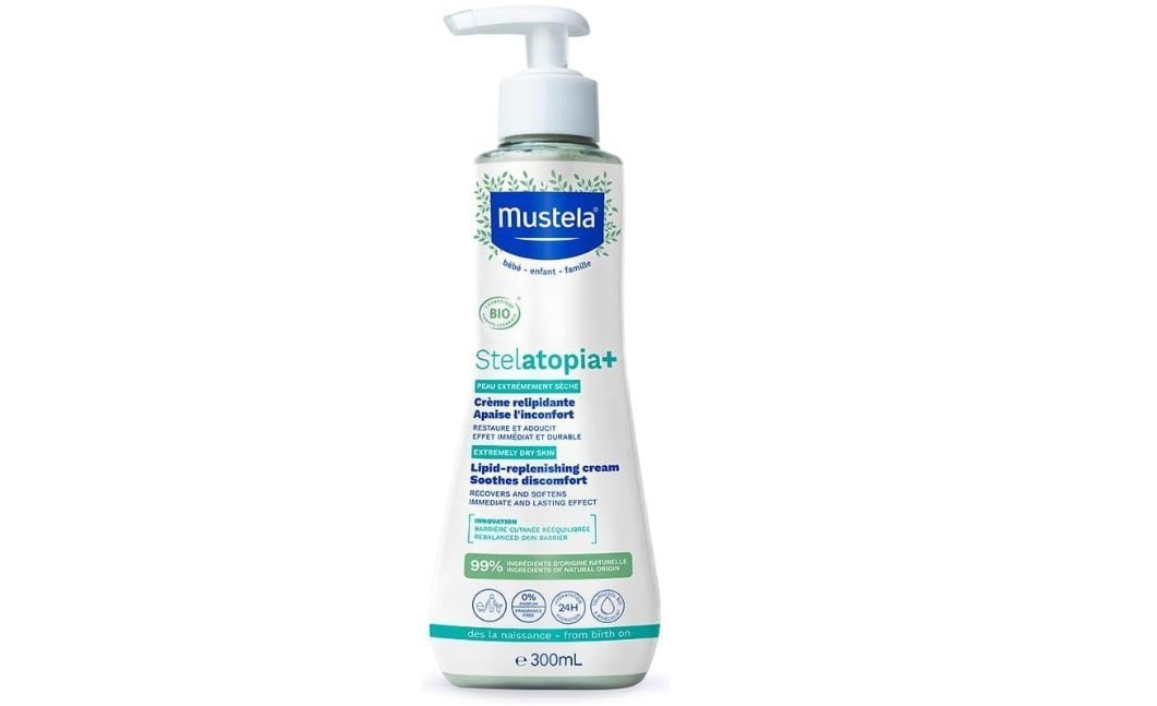 🫧 Mustela Stelatopia+ Hidratante Relipidante Antiprurido 300 ml