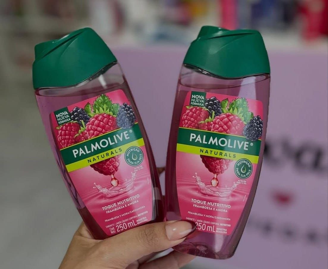 Sabonete Líquido Palmolive Naturals Framboesa e Amora 250ml