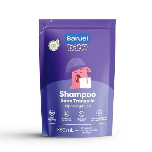🛍️ Shampoo Infantil Sono Tranquilo Refil 210ml – Baruel Baby