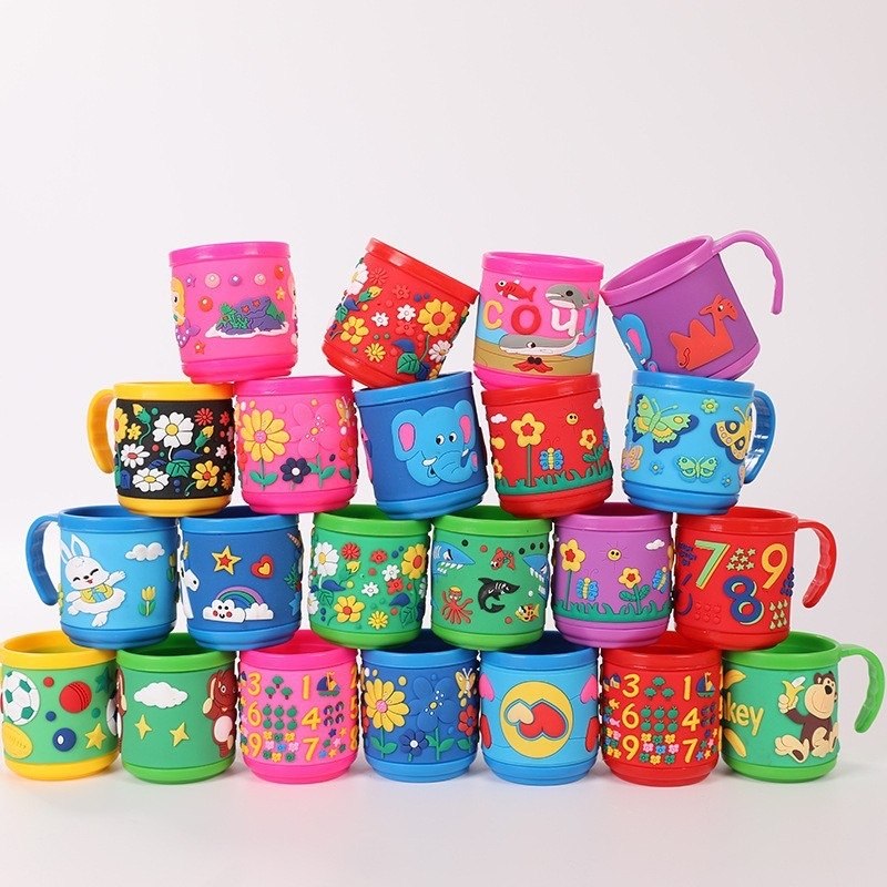 🛍️ Caneca Copo Infantil Emborrachado 230ML