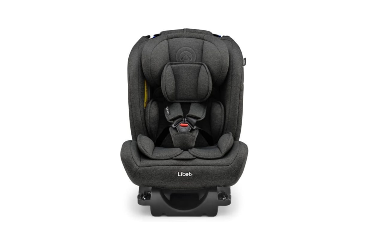 🫧 Cadeira para Auto Litet All Stages Fix 2.0 Isofix — 0 a 36 kg | Preta