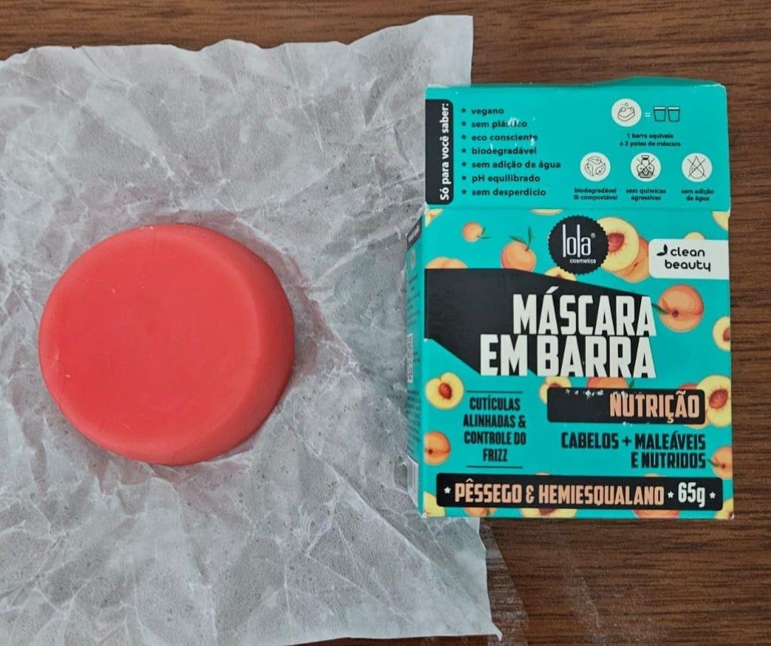 Máscara em Barra Nutrição Lola Cosmetics 90g