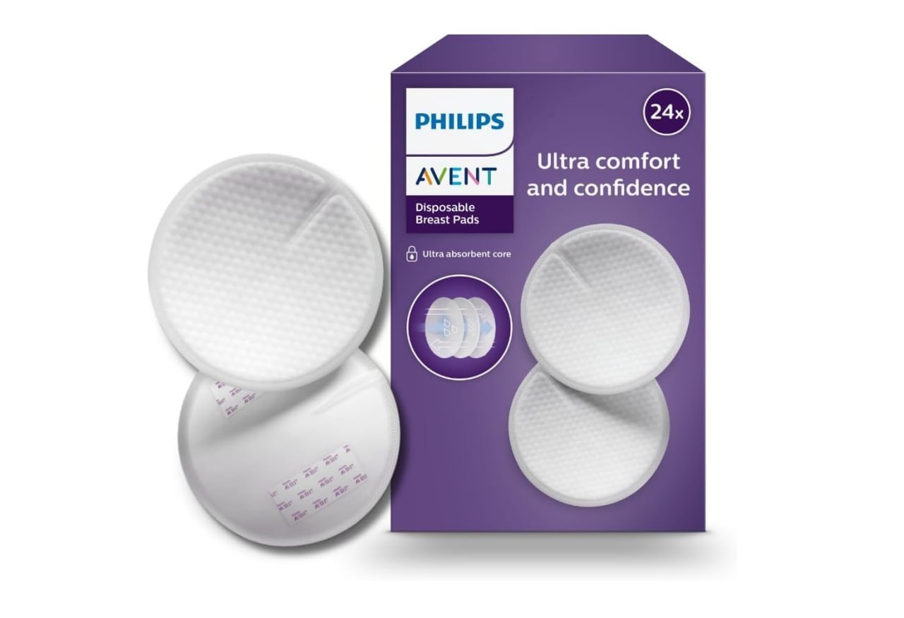 🫧 Absorventes Descartáveis para Seios Philips Avent | Ultra Absorção, Antivazamento e Toq