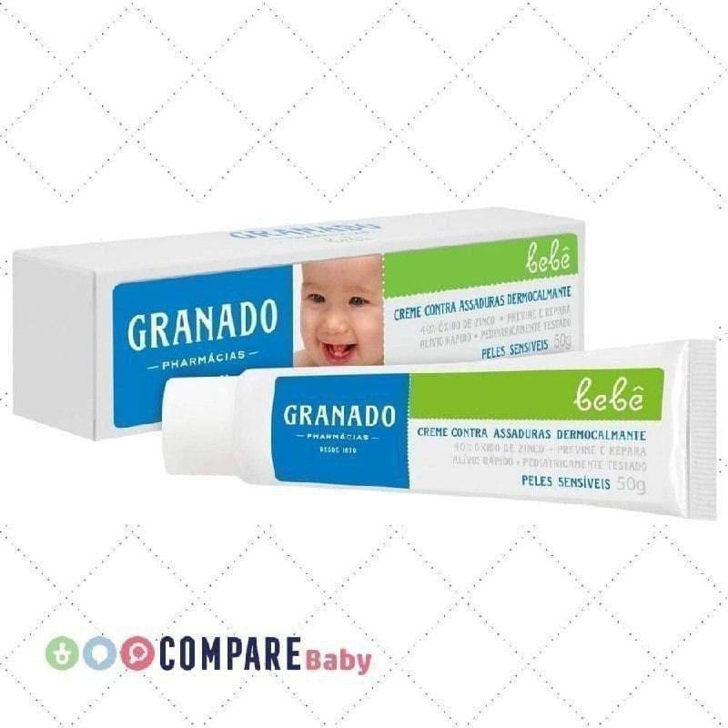 😍 Creme Assaduras Dermocalmante Bebe Pele Sensíveis, Granado, 50G