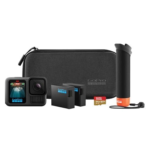 🛒 Câmera de Ação GoPro HERO13 Black, 5.3K60, 27MP, HyperSmooth 6.0, GPS, Wi-Fi 6, à Prova