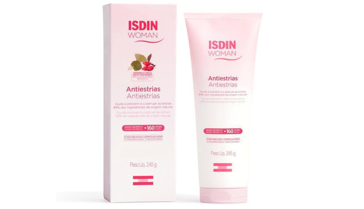 🫧 ISDIN Creme Corporal Woman Antiestrias Apto para Grávidas 245g