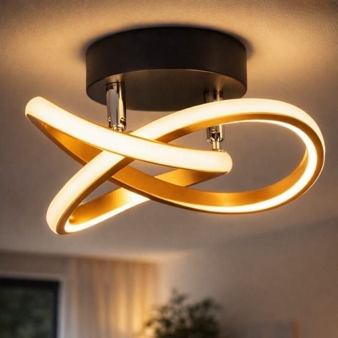 Luminaria Teto Led,pendente Lustre Moderna Para Quarto Sala